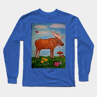 Moose Long Sleeve T-Shirt